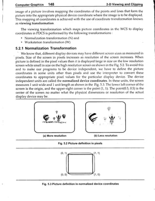 Computer Graphics Notes (B.Tech, KUK, MDU)