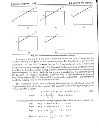 Computer Graphics Notes (B.Tech, KUK, MDU)