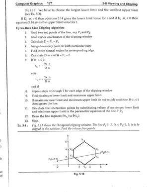 Computer Graphics Notes (B.Tech, KUK, MDU)
