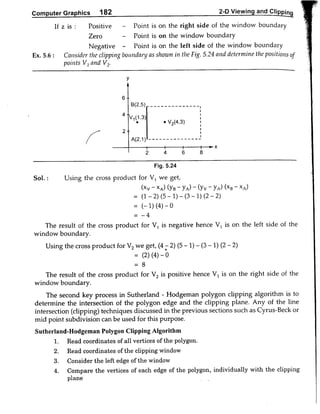 Computer Graphics Notes (B.Tech, KUK, MDU)