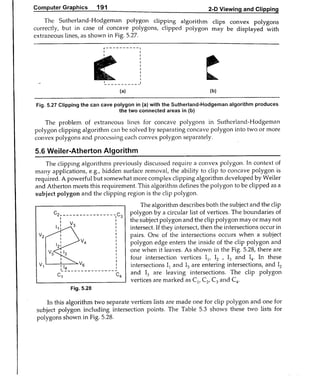 Computer Graphics Notes (B.Tech, KUK, MDU)