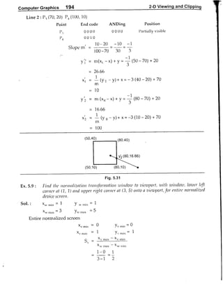 Computer Graphics Notes (B.Tech, KUK, MDU)