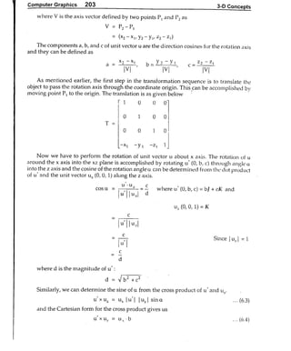 Computer Graphics Notes (B.Tech, KUK, MDU)