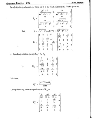 Computer Graphics Notes (B.Tech, KUK, MDU)