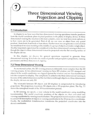 Computer Graphics Notes (B.Tech, KUK, MDU)