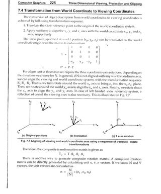 Computer Graphics Notes (B.Tech, KUK, MDU)