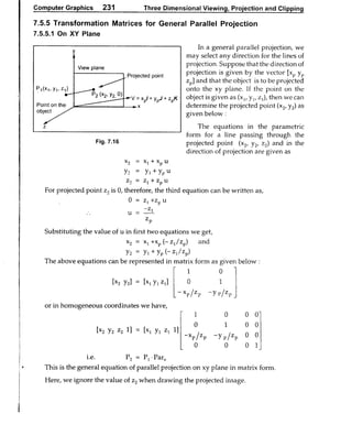 Computer Graphics Notes (B.Tech, KUK, MDU)