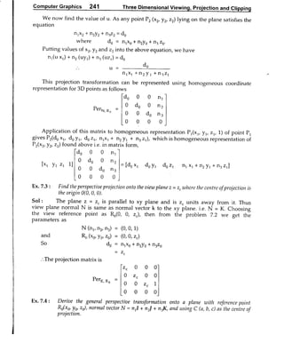 Computer Graphics Notes (B.Tech, KUK, MDU)