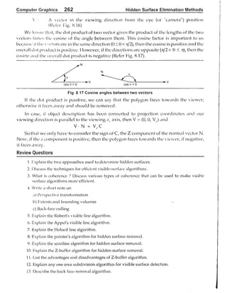Computer Graphics Notes (B.Tech, KUK, MDU)