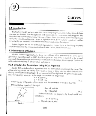Computer Graphics Notes (B.Tech, KUK, MDU)