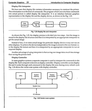 Computer Graphics Notes (B.Tech, KUK, MDU)