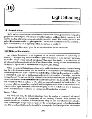 Computer Graphics Notes (B.Tech, KUK, MDU)