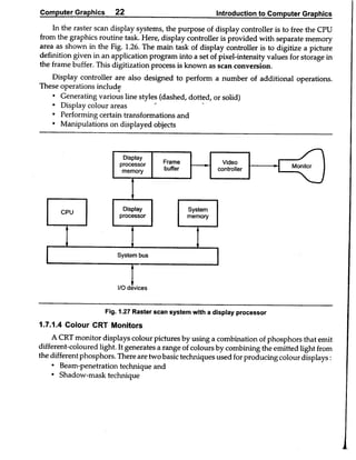 Computer Graphics Notes (B.Tech, KUK, MDU)