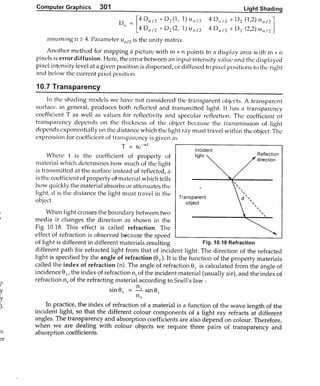 Computer Graphics Notes (B.Tech, KUK, MDU)