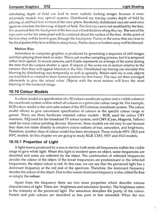 Computer Graphics Notes (B.Tech, KUK, MDU)