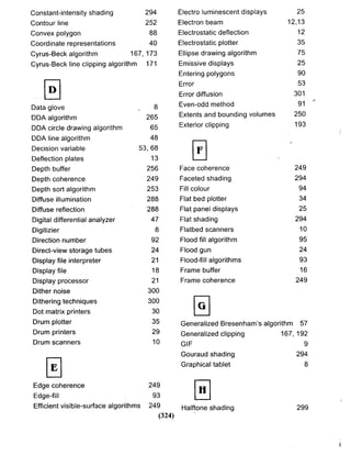 Computer Graphics Notes (B.Tech, KUK, MDU)