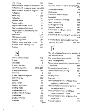 Computer Graphics Notes (B.Tech, KUK, MDU)
