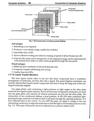 Computer Graphics Notes (B.Tech, KUK, MDU)