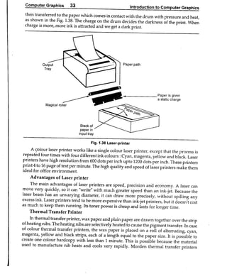 Computer Graphics Notes (B.Tech, KUK, MDU)