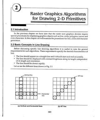 Computer Graphics Notes (B.Tech, KUK, MDU)