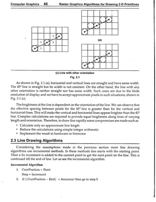 Computer Graphics Notes (B.Tech, KUK, MDU)