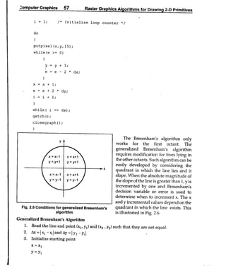 Computer Graphics Notes (B.Tech, KUK, MDU)