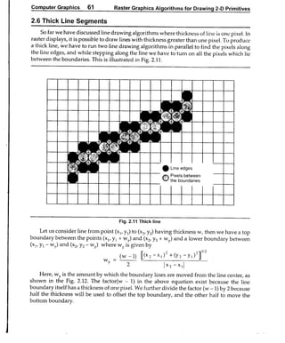 Computer Graphics Notes (B.Tech, KUK, MDU)