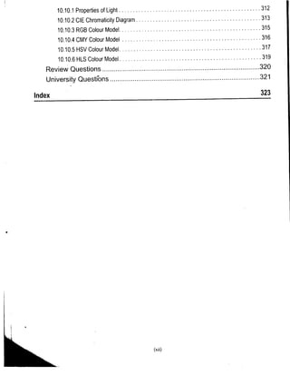 Computer Graphics Notes (B.Tech, KUK, MDU)