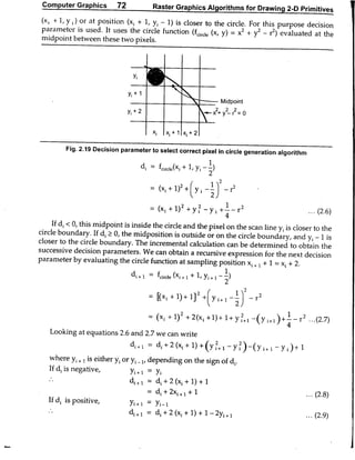 Computer Graphics Notes (B.Tech, KUK, MDU)