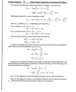 Computer Graphics Notes (B.Tech, KUK, MDU)