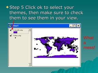 Step 5 Click ok to select your themes, then make sure to check them to see them in your view. What a mess! 