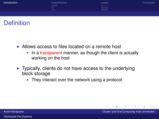 Distributed File Systems: An Overview | PPT
