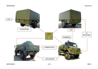OSTENSIVO

CGCFN-12

CFN

Nº REGISTRO

CFN
Nº
REGISTRO
MARINHA

COMBUSTÍVEL

CFN 34314787

OSTENSIVO

- E-7 -

REV.1

 