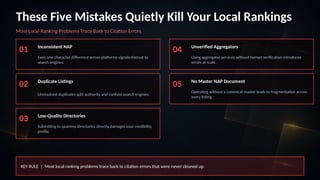 Local Distrust Local Citation Building Explained | Complete Operational Guide | PDF