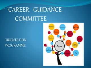 CAREER GUIDANCE
COMMITTEE
ORIENTATION
PROGRAMME
 