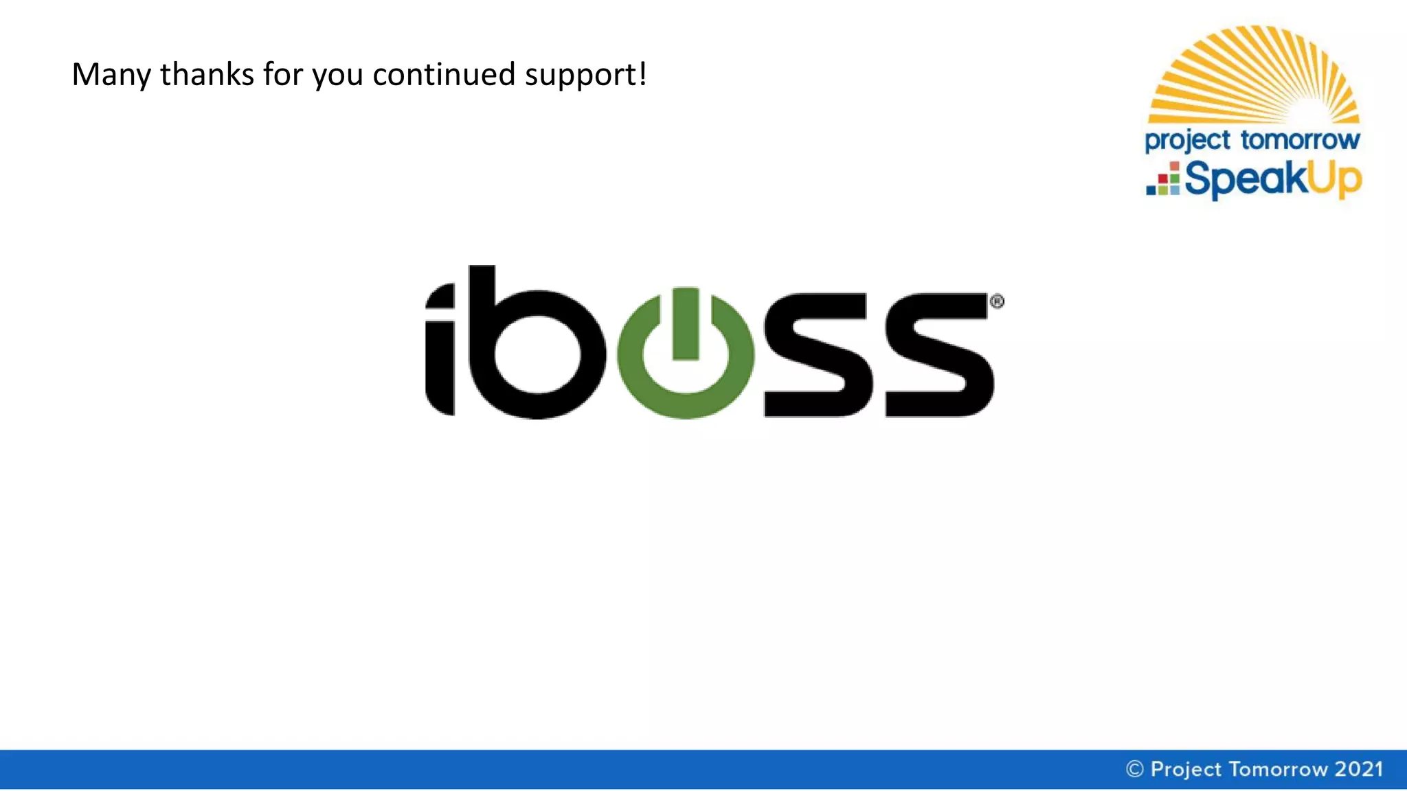 Many thanks for you continued support!
 