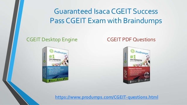 Latest CGEIT Questions Dumps So You Can Easily Pass CGEIT Exam