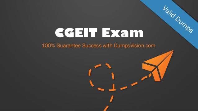 CGEIT Exam