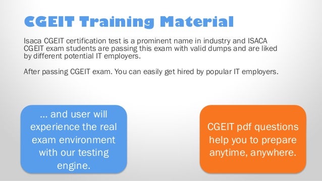 CGEIT基礎問題集