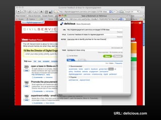 URL: delicious.com
 