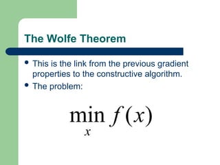 Introduction to Gradient Methods in machine learning | PPT