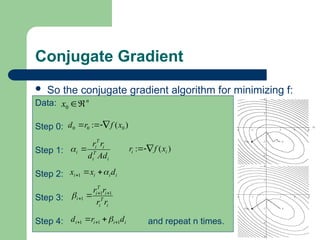 Introduction to Gradient Methods in machine learning | PPT