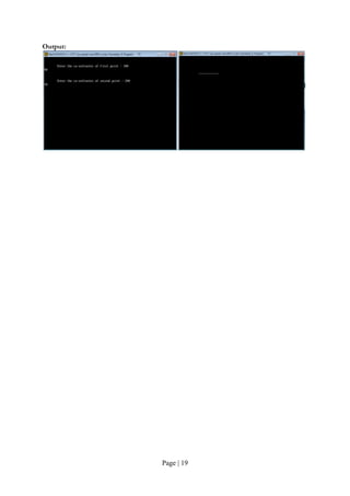 Page | 19
Output:
 