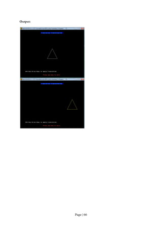 Page | 66
Output:
 