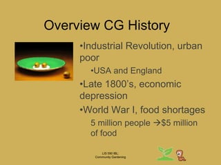 How can one person get started? 