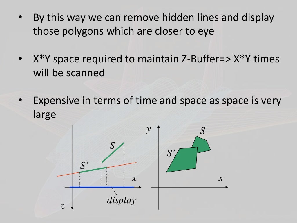 Computer Graphics - Hidden Line Removal Algorithm