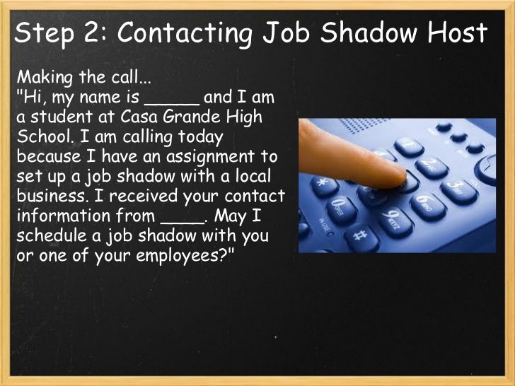 job shadowing programs