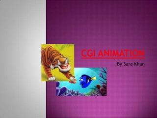 CGI Animation By Sara Khan 
