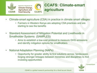 CGIAR and Healthy Landscapes