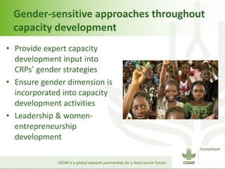 CGIAR Capacity Development Framework : Engaging with Partners